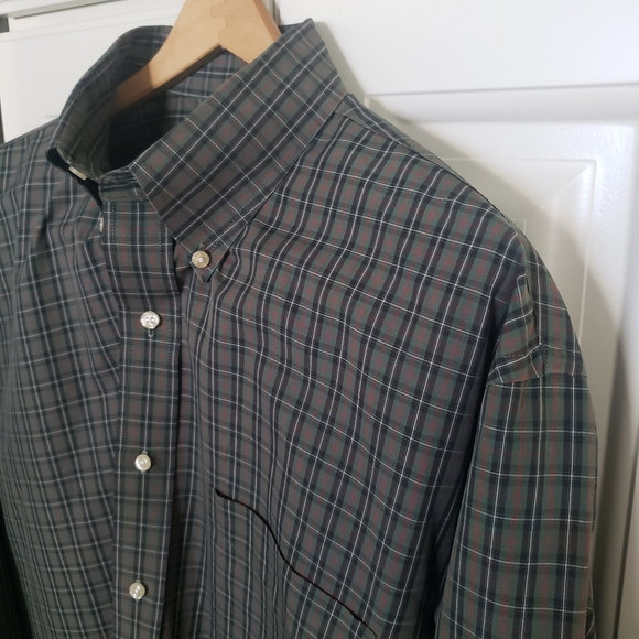 Jos. A. Bank Other - Jos A Bank Traveler's Collection Plaid Long Sleeve Button Down Shirt